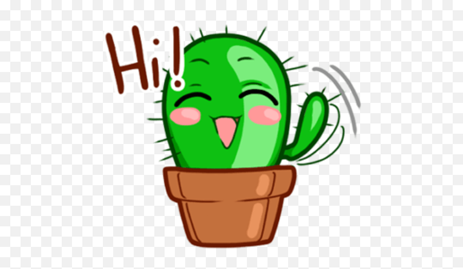 App Insights Wastickerapps Cute Cactus Stickers Apptopia Stickers De