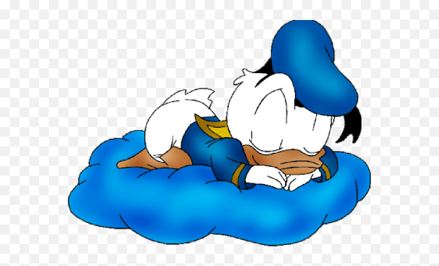 Donald Duck Clipart Sleepy Baby Baby Donald Duck Baby Donald Duck Sleeping Png,Donald Duck Png