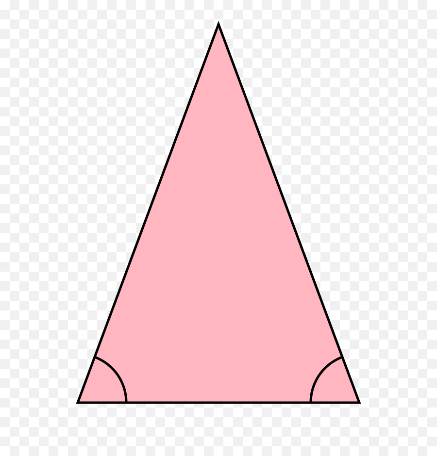 Basic Isosceles Triangle Isosceles Triangle Png 2d Shapes Isosceles
