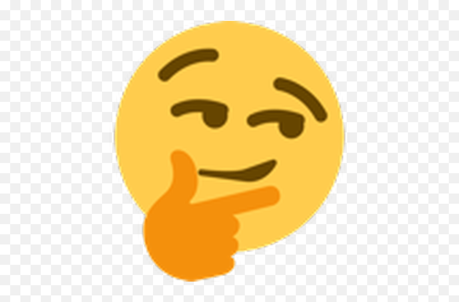 Discord Emojis Transparent Png Thinking Emoji Png free