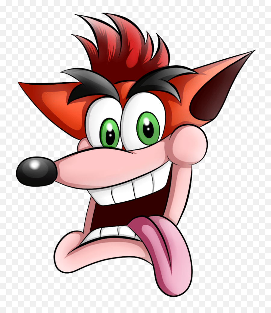 Crash Bandicoot Icon 59949 Free Icons Library Crash Bandicoot Face Drawing Png,Crash Bandicoot