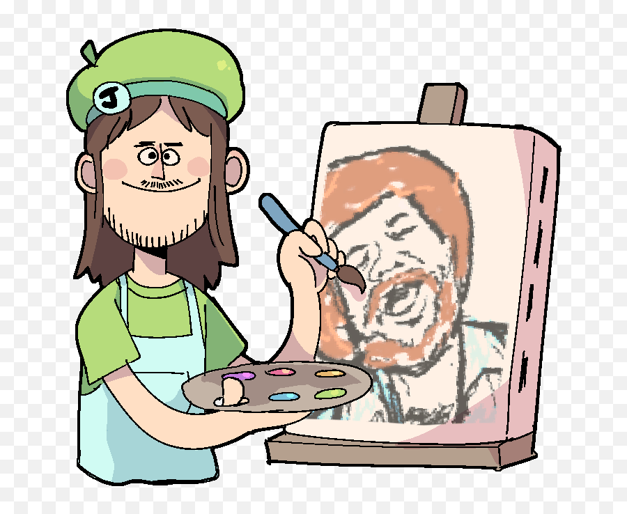 Image Bob Ross Joel Clipart Full Size Clipart 1618170 Vinesauce Joel