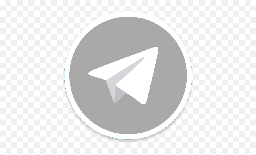 Telegram Png Download Gray Telegram Icon U2013 Free Download,Telegram