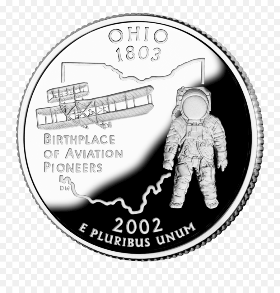 Ohio Quarter Ohio State Quarter Full Size Png Download Ohio State