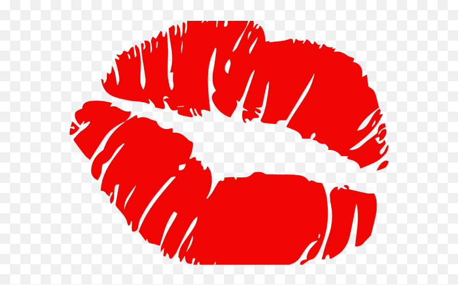 Emoji Clipart Lipstick Sticker Kiss Png,Lipstick Kiss Transparent