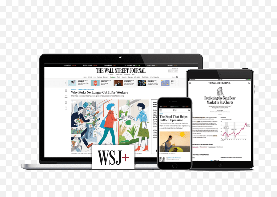 Give The Gift Of Wsj Wall Street Journal Promo Png,Wall Street Journal Logo Png free