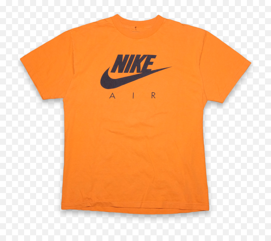 Download Nike Air Classic Logo T Active Shirt Png,Orange Nike Logo