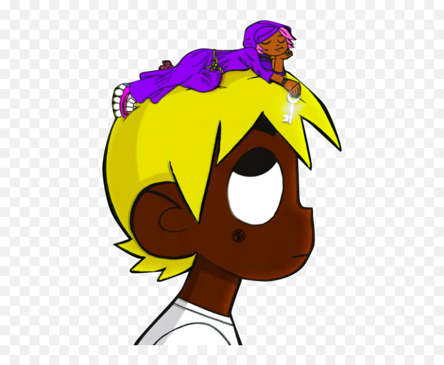 Lil Uzi Vert Official site Yellow Lil Uzi Cartoon Sticker Png,Lil Uzi Vert Transparent