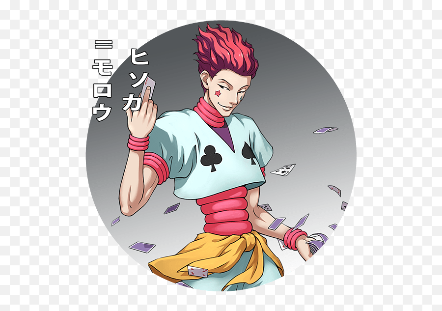 Hunter X Japanese Art Hisoka Morow Greeting Card Hisoka Wallpaper