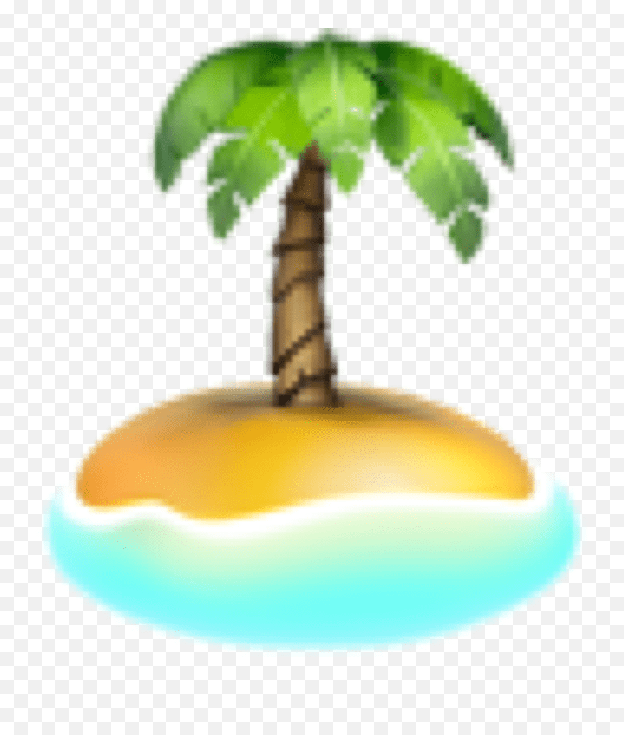Island Beach Emoji Palme Palm Sticker Fresh Png,Palm Tree Emoji Png