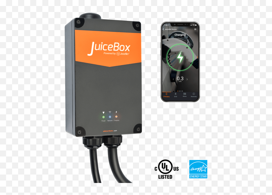 Juicebox Pro 75 Wifi Enabled Ev Charging Station 75 Amps Juice Box