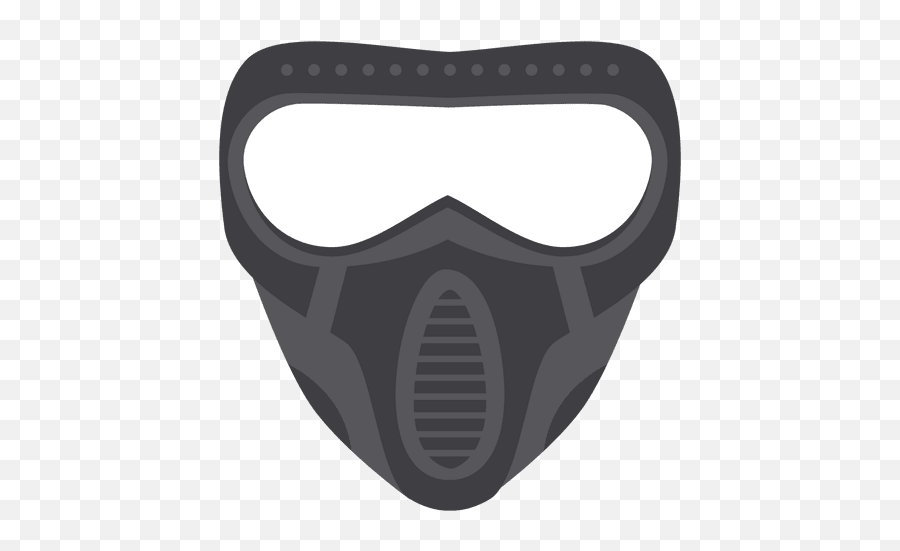 Halloween Gray Paintball Mask Mascara De Paintball Desenho Png