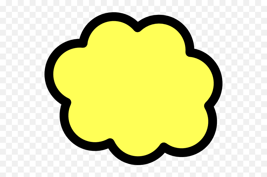 Yellow Flower Red Outline Logo Cloud Clip Art Png,Yellow Flower Logo