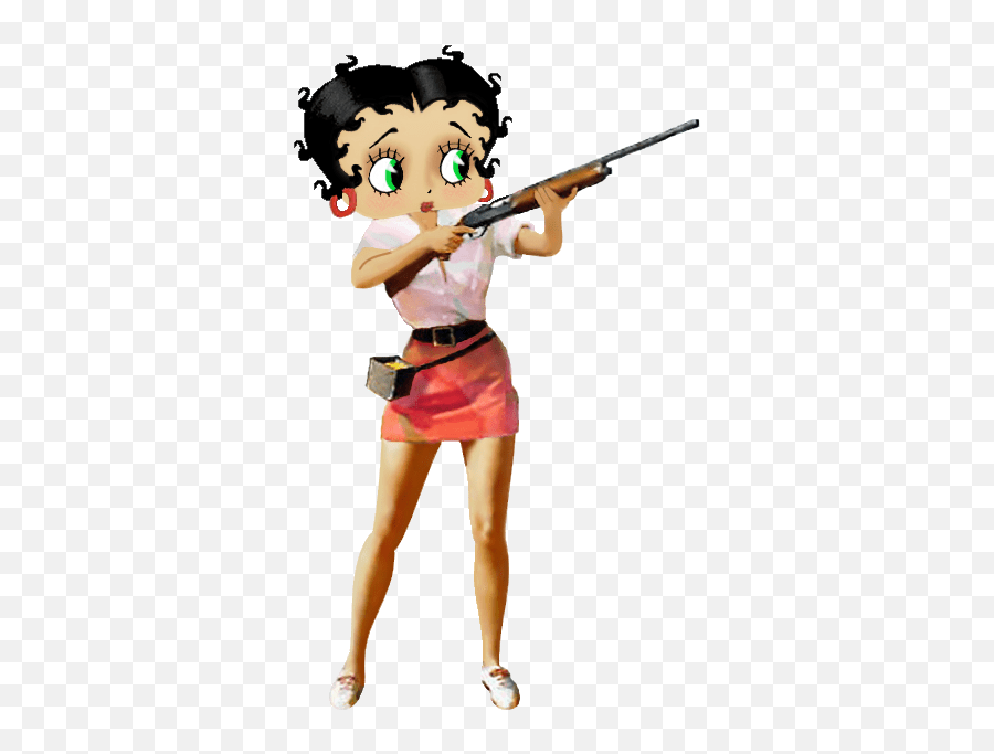 Women With Guns Betty Boop Edition Black Betty Boop Betty Boop
