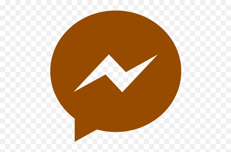 Brown Messenger Icon Free Brown Social Icons Icon Of Messenger Png,Google Messenger Icon