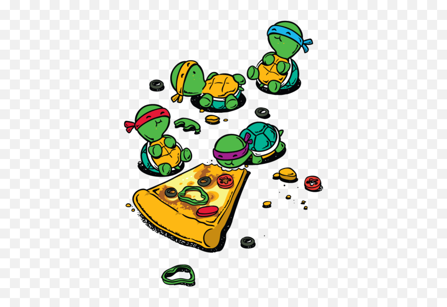 Pizza Clip Ninja Turtle Ninja Turtles Pizza Png Teenage Mutant Ninja
