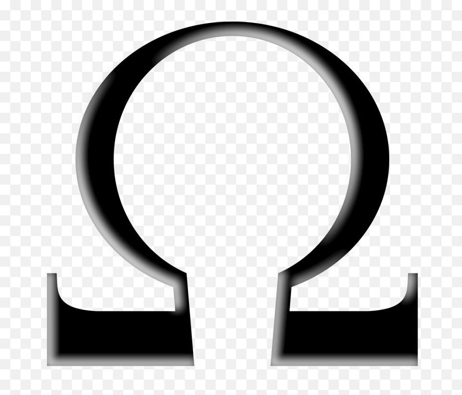 And Omega Ohm Symbol Greek Alphabet Omega Symbol Clipart Png,Omega