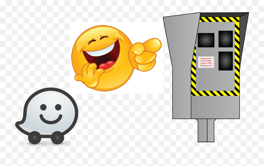 Télécharger Waze Avec Emoticon Laugh Out Loud Png,Waze Logo free