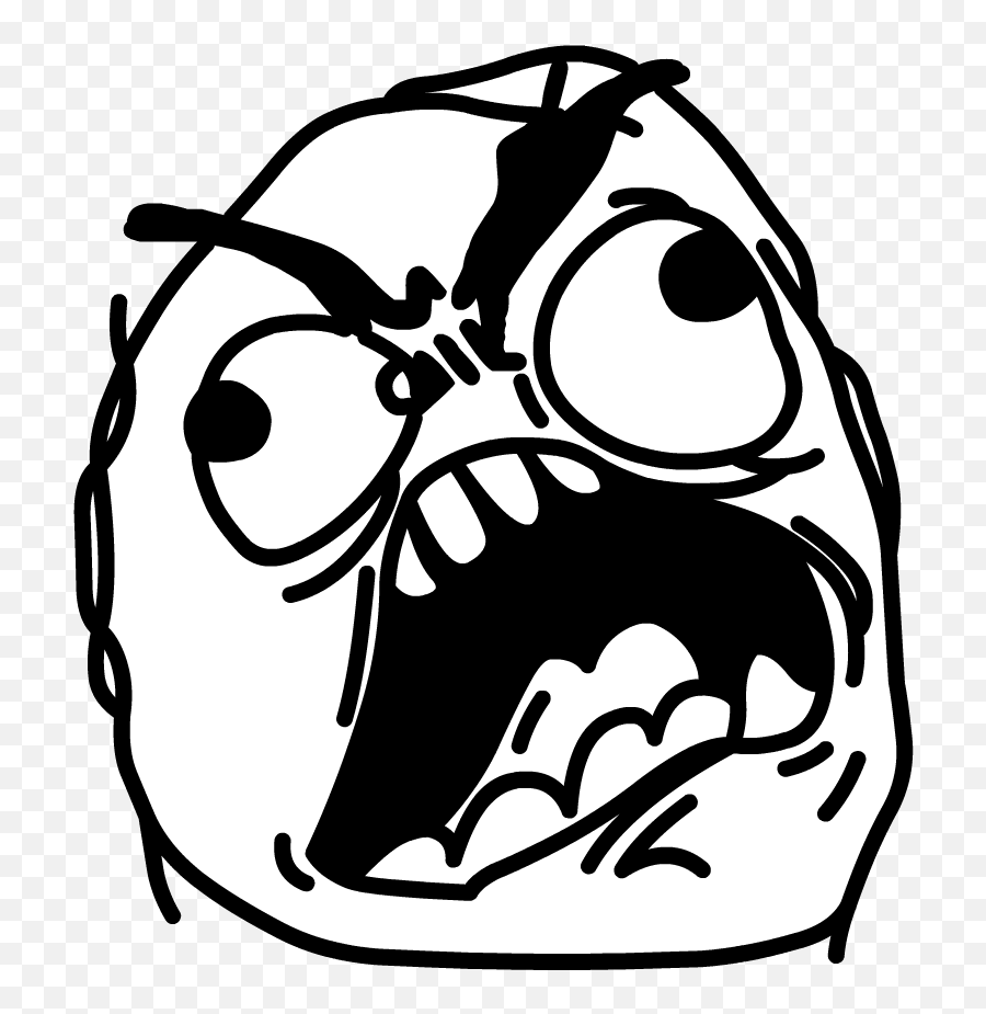 Angry Meme Face Png Picture Angry Troll Face Png,Memes Faces Png