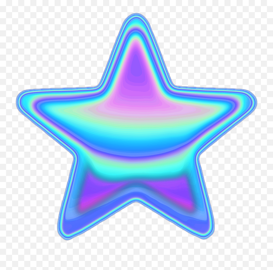 Emoji Holographic Star Png,Star Emoji Png free transparent png images