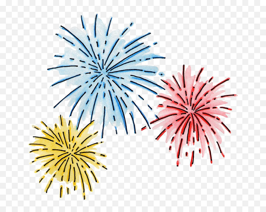 Firework Clip Art Transparent Background Fireworks Clipart No