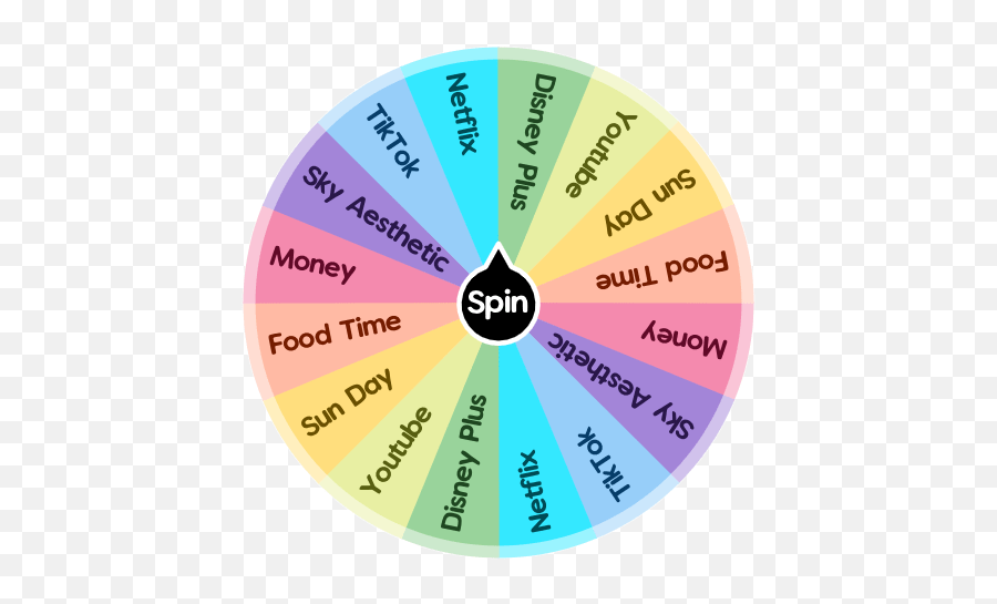 Tiktok App Aesthetic Hot Tiktok 2020 Aesthetic Spin The Wheel Png
