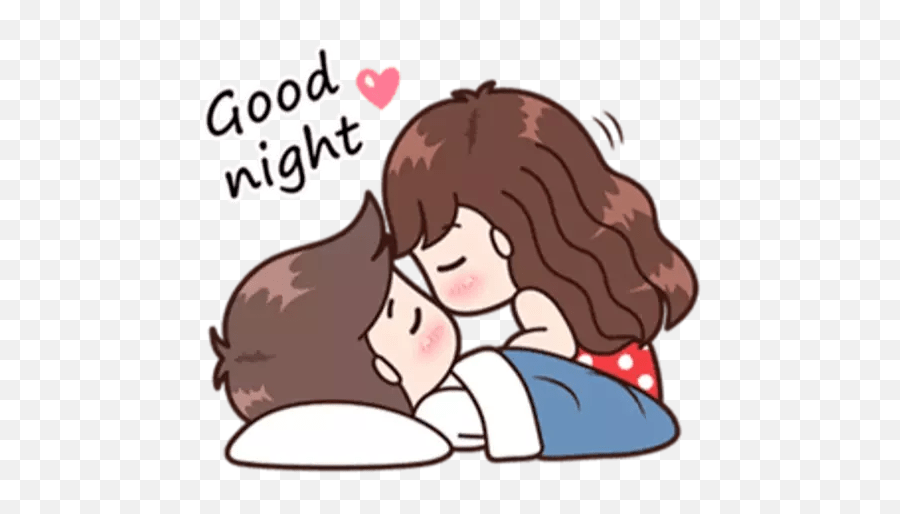 Top 110+ Couple cartoon sticker