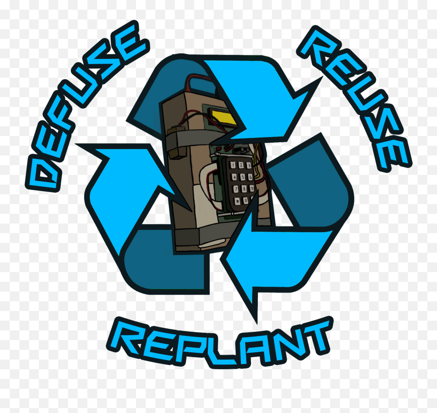 Defuse Reuse Replant Csgo Sticker But Also An Emoji Reuse Reduce