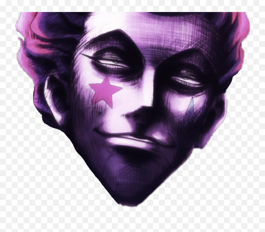 Xd Hisoka Hunterxhunter Hxh Anime Png Hisoka Rape Face,Hisoka Png