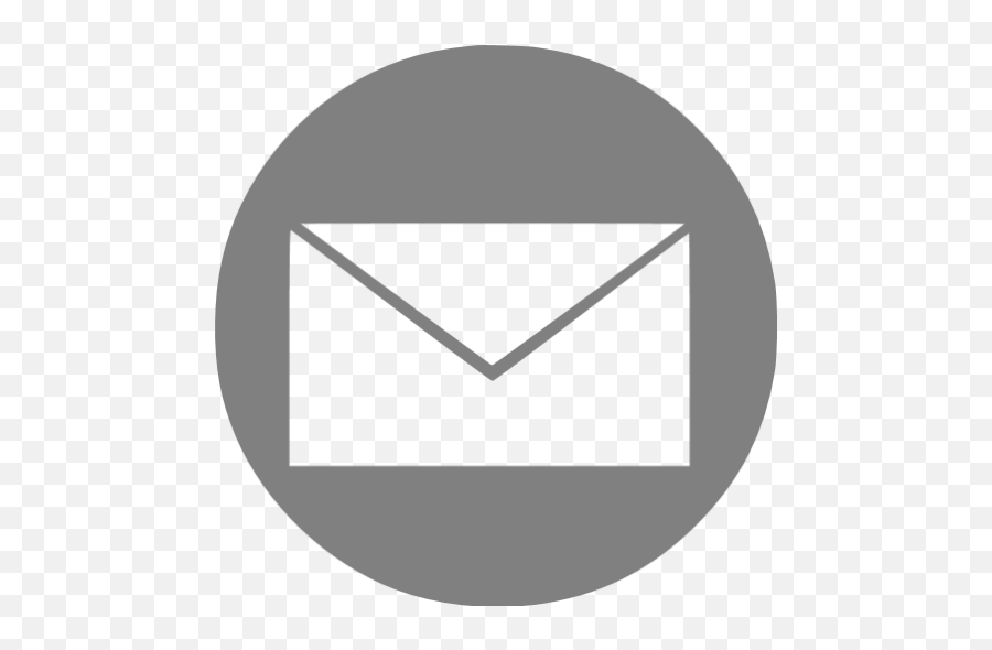 Gray Email 14 Icon Email Icon Png Grey,Email Icon Grey free