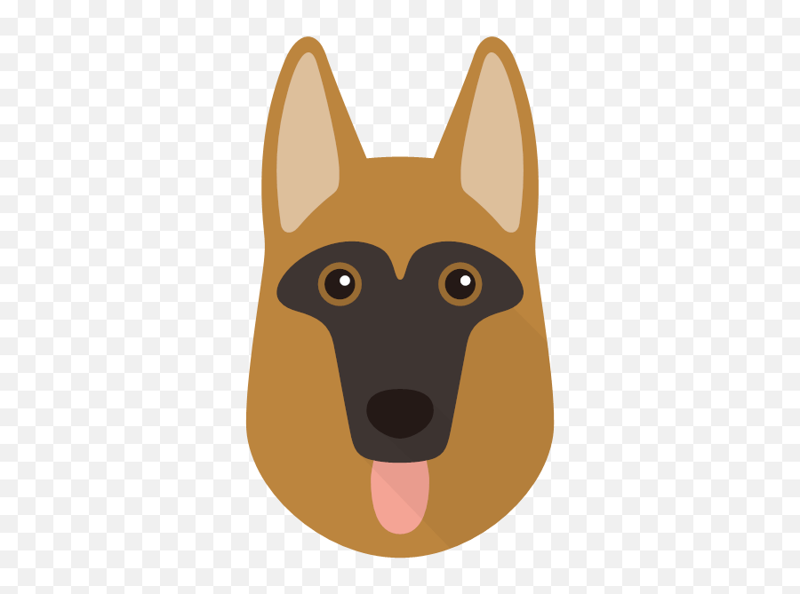 Personalized Dog Cards For Any Occasion Icon German Shepherd Emoji Png,German