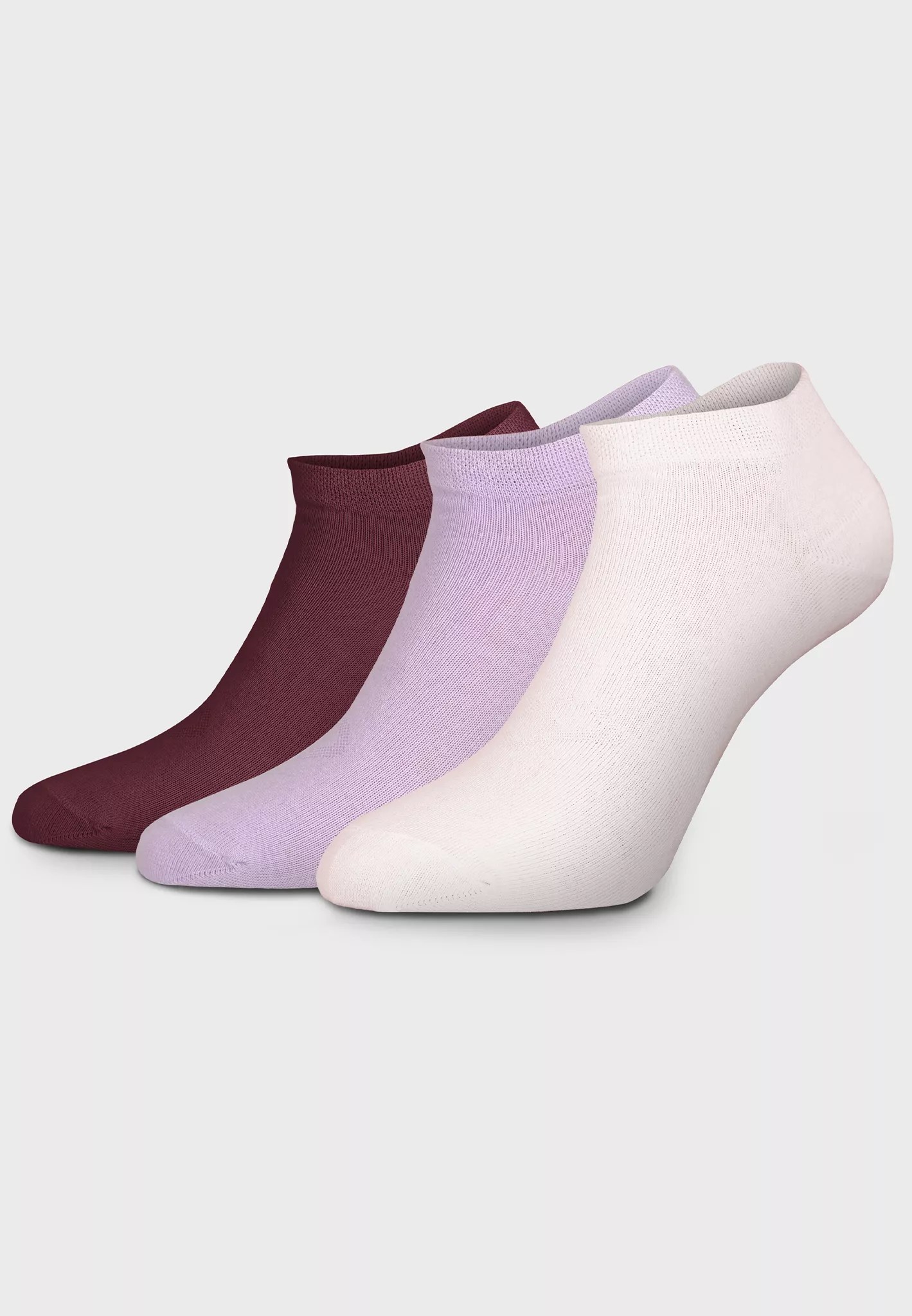 ZOE SOCKS LOUNGE, PINK LILAC RED