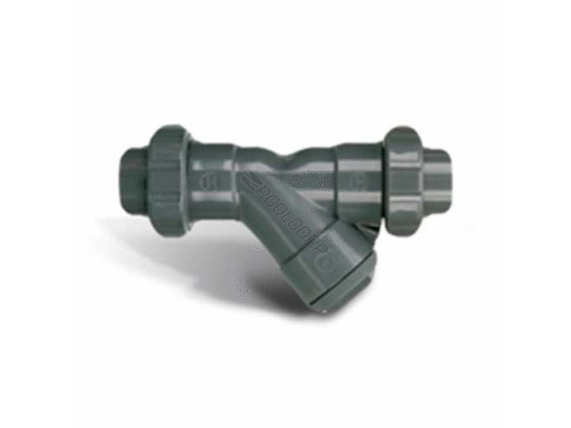 POOL360 1/32" PERF 4" SKT YSSERIES PVC YSTRAINER