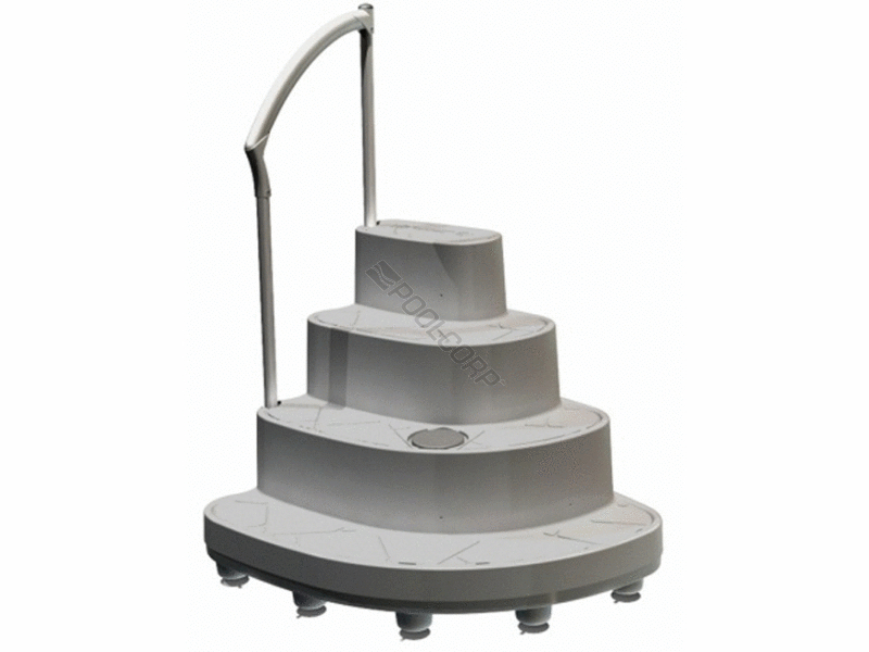 POOL360 MAJESTIC STEP WITH HANDRAIL