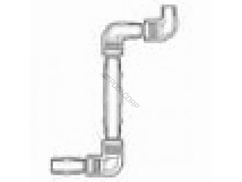 POOL360 G122212 1"SPGx12"Lx1"T SWING JOINT