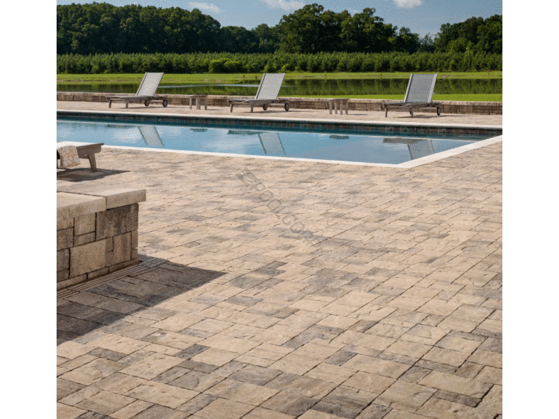 POOL360 60MM DANVILLE BEIGE 3PC LAFITT PAVER