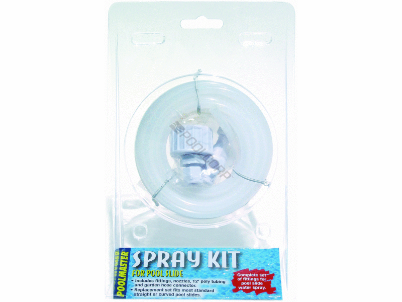 POOL360 STANDARD POOL SLIDE SPRAY KIT W/ NOZZLES & TUBING