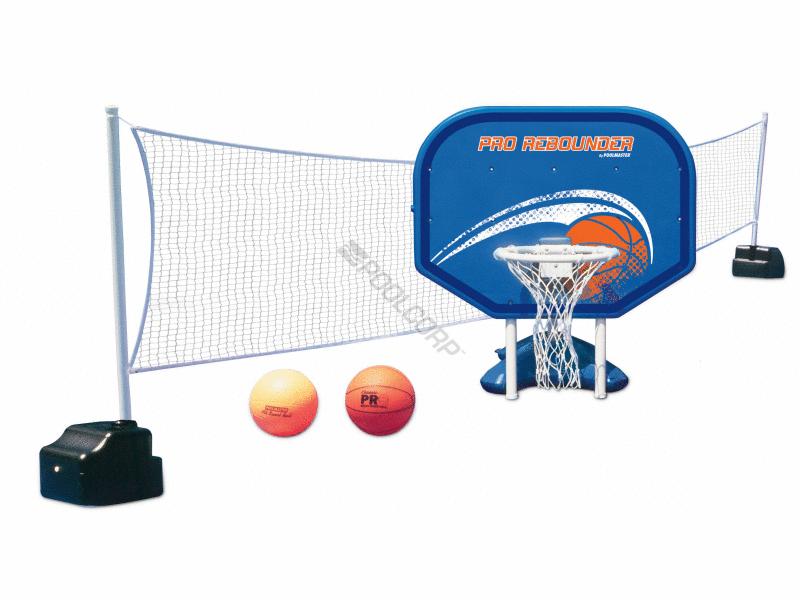 POOL360 PRO REBOUNDER BASKETBALL/VOLLEYBALL COMBO GM
