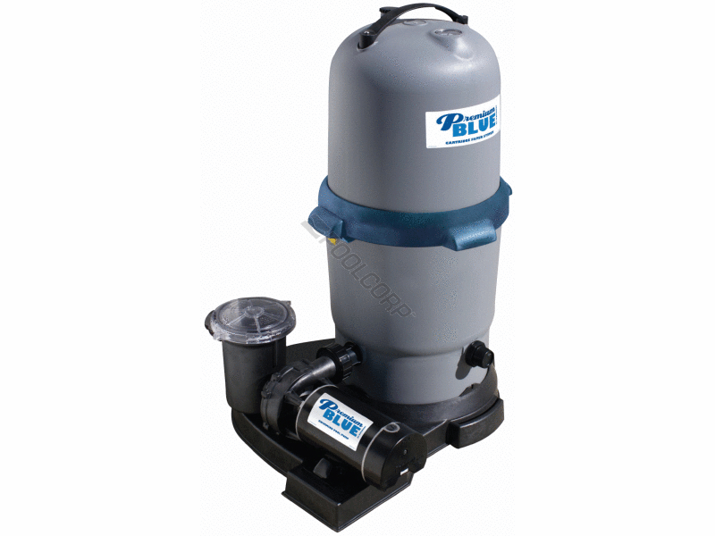 POOL360 100SQFT 1.5HP PREMIUM BLUE CART SYS W/ 3'NEMA