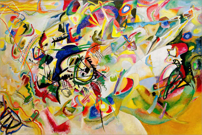 Composition Vii By Wassily Kandinsky As A Print Or Poster Posterlounge