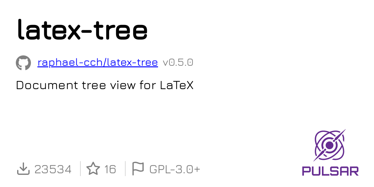 latextree