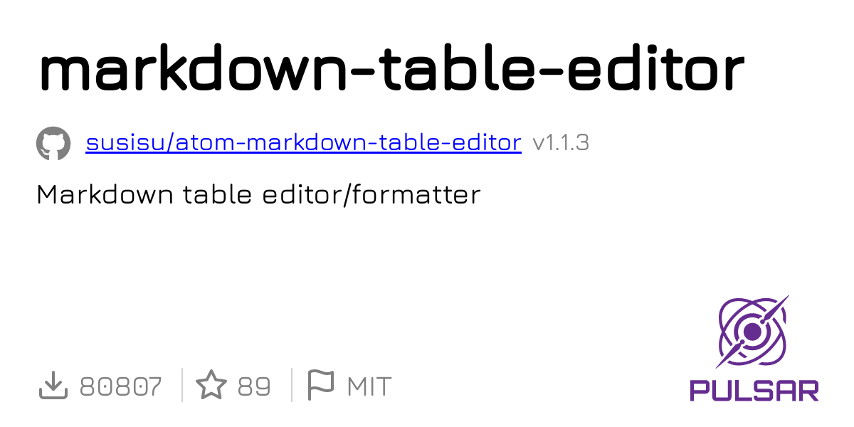 markdowntableeditor
