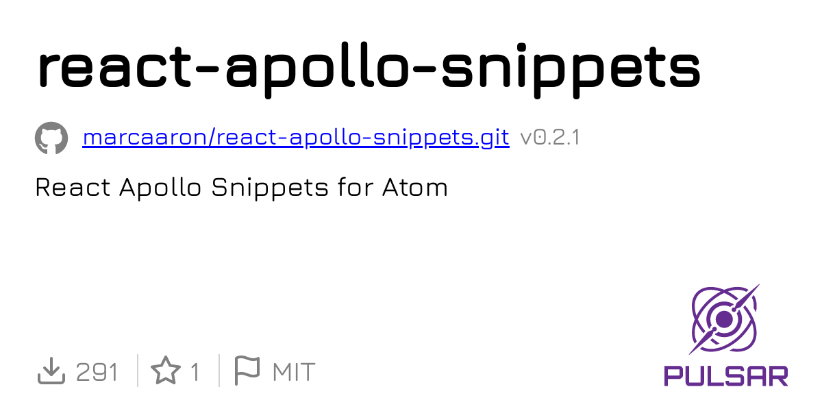 reactapollosnippets