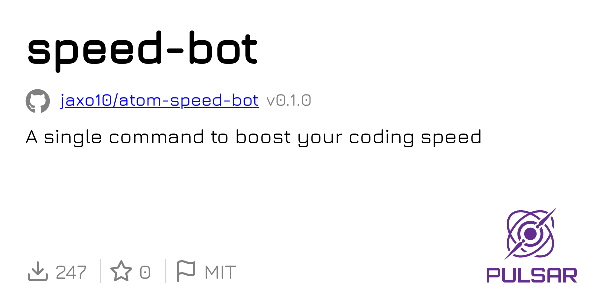 speedbot