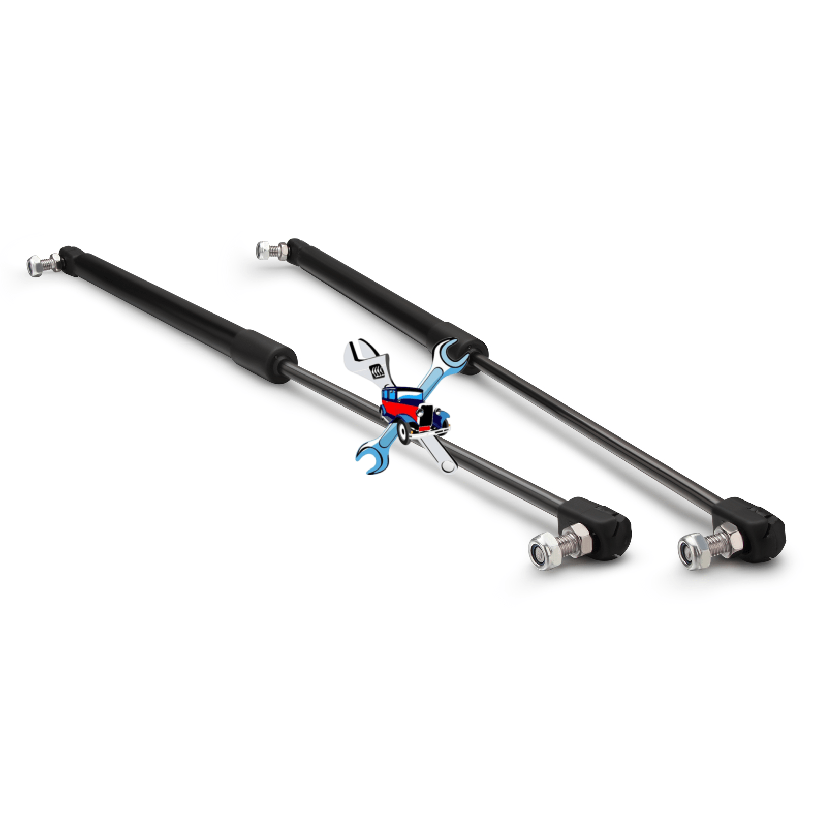 500mm Long x 350N Premium Gas Struts Springs Caravan Camper Trailer