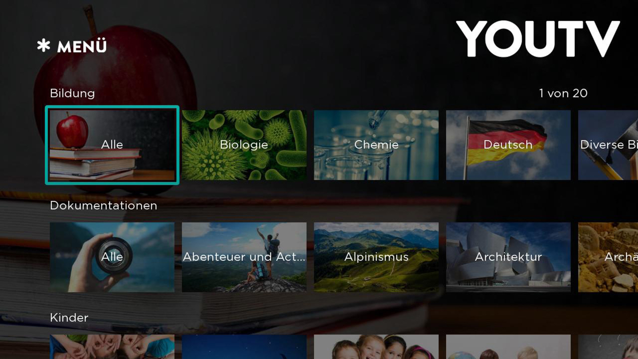 YouTV german TV, online video iPhone iPad Apps! Appsuke!