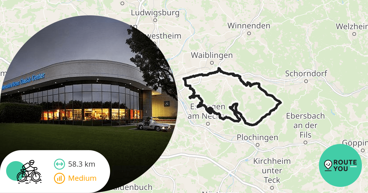 FellbachSkulpturenpfadRemstalkino GravelBikeRoute RouteYou