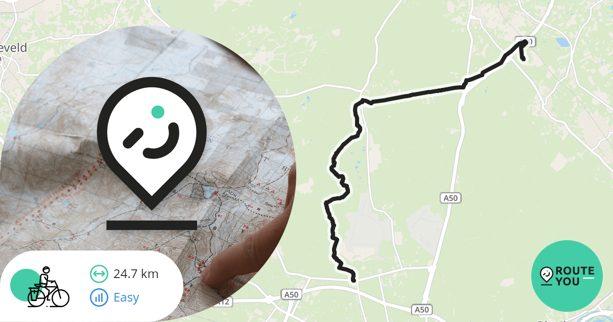 Beekbergen Arnhem Recreatieve fietsroute RouteYou