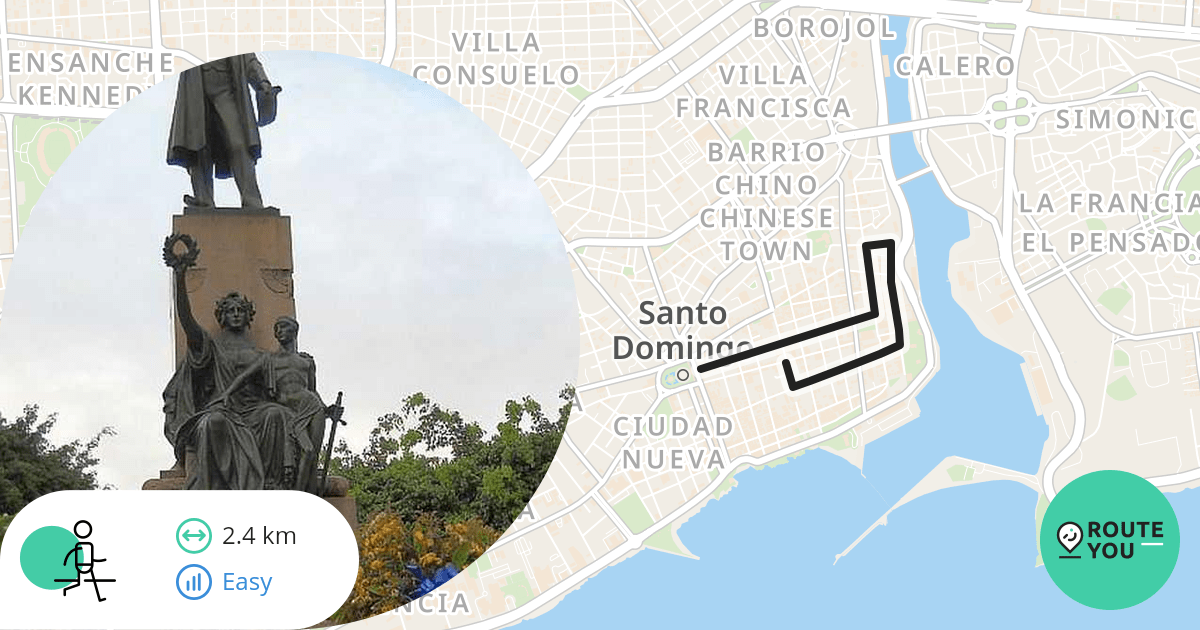 Recorrido historico por la Zona Colonial de Santo Domingo Ruta a pie