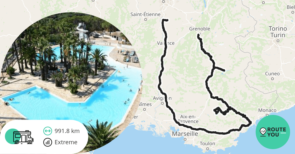 Itinéraire campingcar La route Napoléon, de la Côte d’Azur à